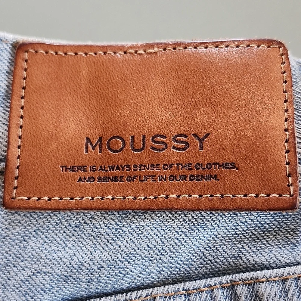 Moussy MVS Flare High Rise Flare Jeans Size 24